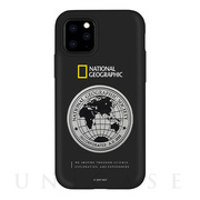 【iPhone11 Pro Max ケース】Global Seal Metal-Deco Case (ブラック)