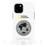 【iPhone11 Pro Max ケース】Global Seal Metal-Deco Case (ホワイト)