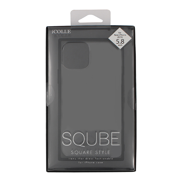 【iPhone11 Pro ケース】SQUBE クリスタルケース (ブラック)goods_nameサブ画像