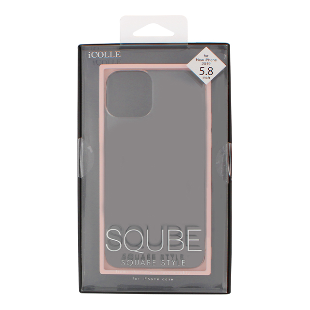 【iPhone11 Pro ケース】SQUBE クリスタルケース (ピンク)サブ画像