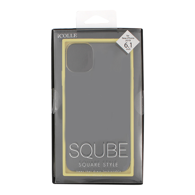 【iPhone11 ケース】SQUBE クリスタルケース (イエロー)サブ画像