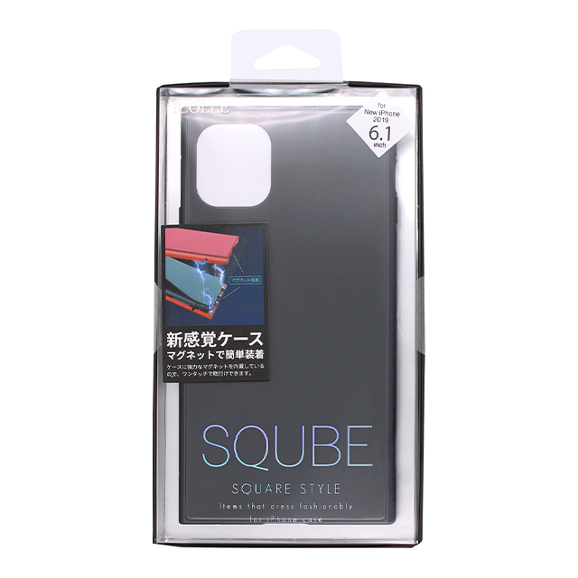 【iPhone11 ケース】SQUBE プレミアムケース (グレー)サブ画像