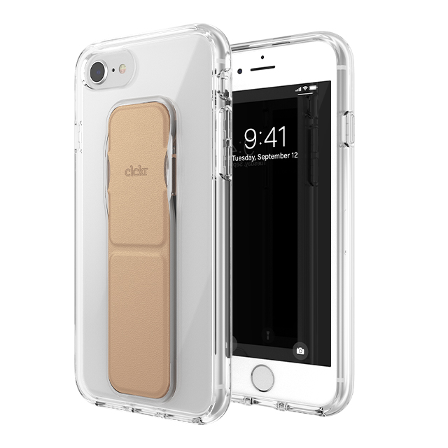 【iPhoneSE(第3/2世代)/8/7/6s/6 ケース】CLEAR GRIPCASE FOUNDATION (CLEAR/ROSE GOLD)goods_nameサブ画像