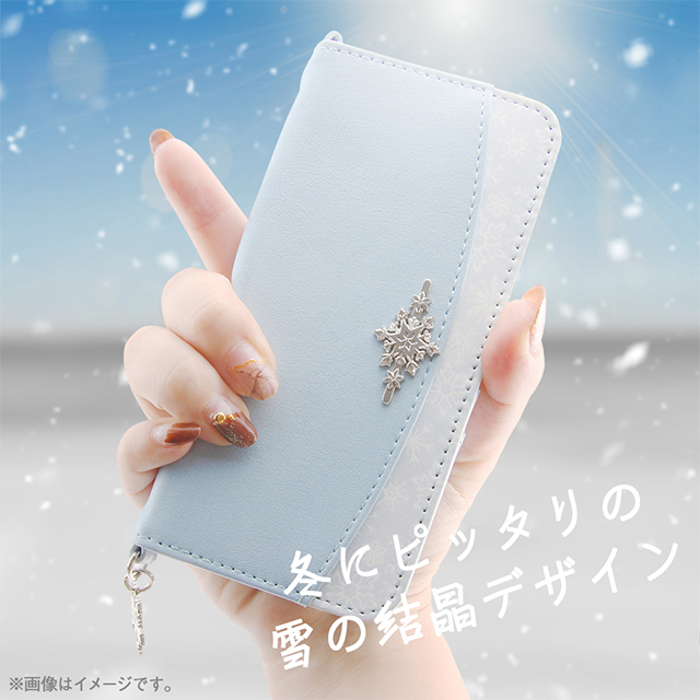 【iPhone11 Pro ケース】アナと雪の女王/手帳型レザーケース Collet チャーム付き (アナと雪の女王/OTONA_01)サブ画像