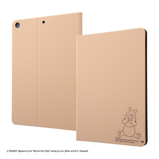 【iPad(10.2inch)(第9/8/7世代) ケース】ディズニーキャラクター/レザーケース (くまのプーさん_6)