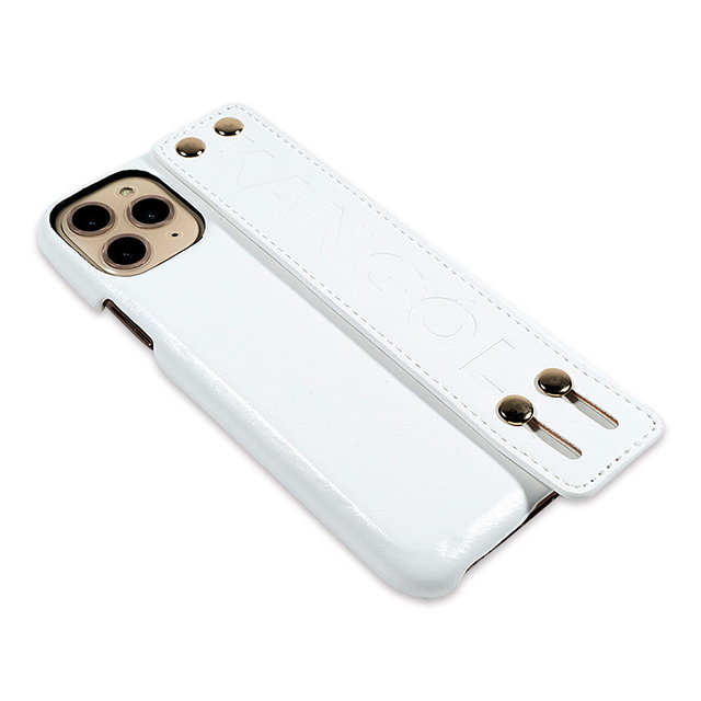 【iPhone11 Pro ケース】KANGOL HANDLE (WHT)サブ画像