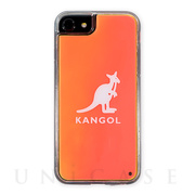 【iPhone8/7/6s/6 ケース】KANGOL NEON SAND LOGO (ORG)