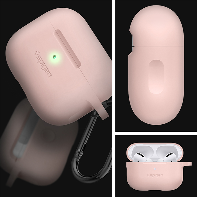 AirPods Pro(第1世代) ケース】Silicone Fit (Pink) Spigen iPhoneケースは UNiCASE