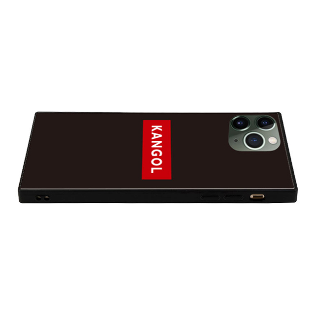 【iPhone11 Pro ケース】KANGOL スクエア型 ガラスケース [KANGOL BOX(RED)]goods_nameサブ画像