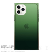 【iPhone11 Pro ケース】TILE SOFT グラデーション (GREEN)