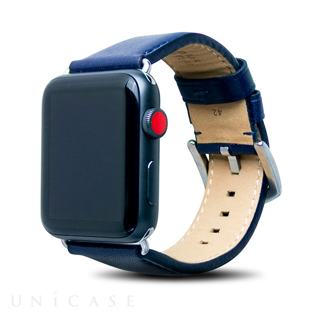 Applewatch Series5 4 3 2 1 44 42mm バンド Apple Watch Band Navy