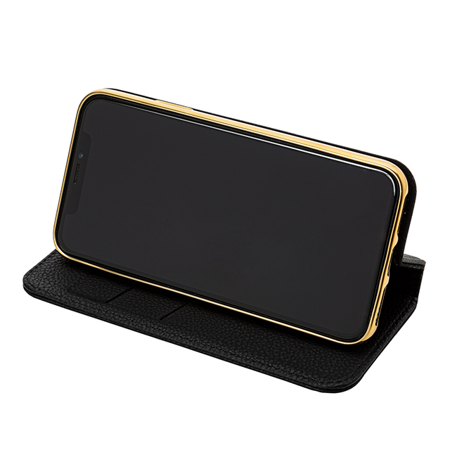 【iPhoneXS/X ケース】“Shrink” PU Leather Book Case (Greige)goods_nameサブ画像