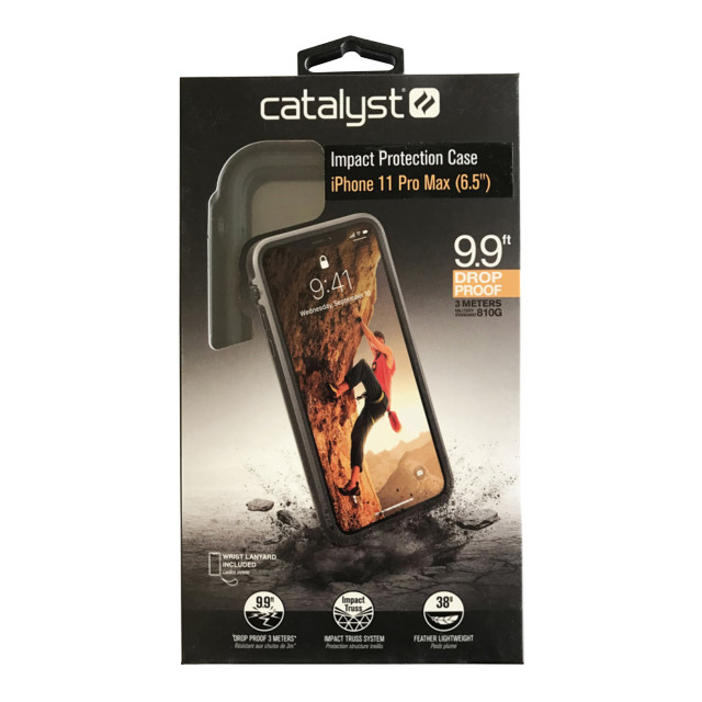 【iPhone11 Pro Max ケース】Catalyst 衝撃吸収ケース (ブラック)サブ画像