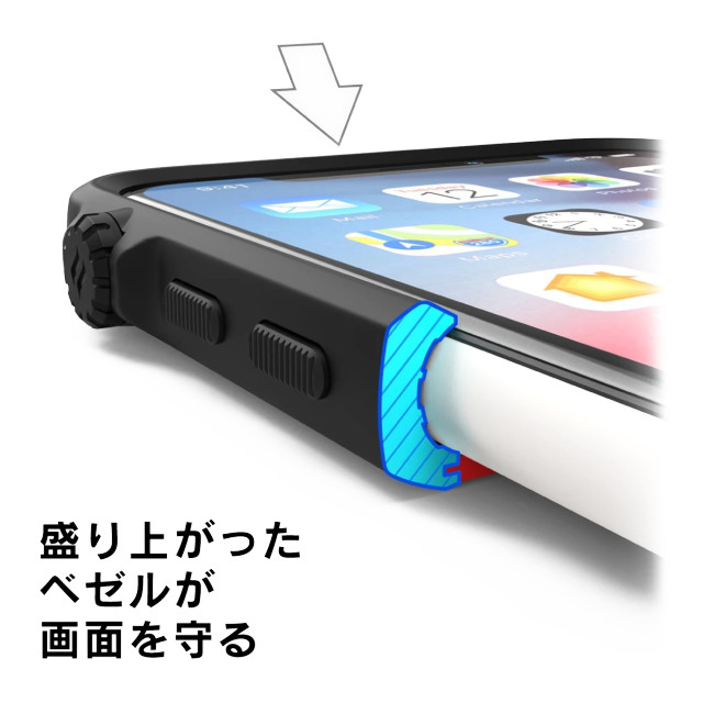 【iPhone11 Pro Max ケース】Catalyst 衝撃吸収ケース (ブラック)サブ画像