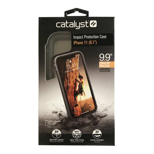 【iPhone11 ケース】Catalyst 衝撃吸収ケース (ブラック)サブ画像