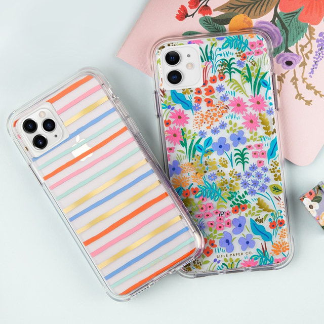 【iPhone11 Pro ケース】RIFLE PAPER × Case-Mate (Happy Stripes)サブ画像