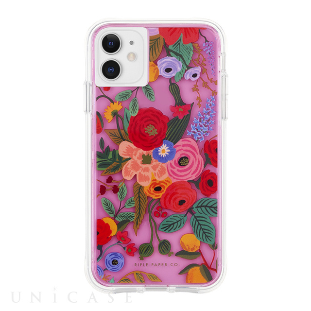 【iPhone11/XR ケース】RIFLE PAPER × Case-Mate (Garden Party Blush)