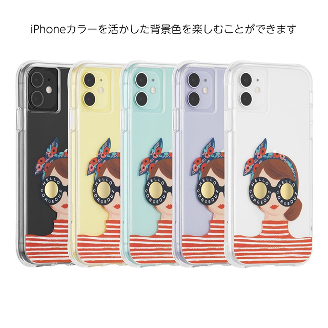 【iPhone11/XR ケース】RIFLE PAPER × Case-Mate (Gorgeous Girl)goods_nameサブ画像