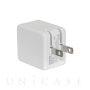 PowerDelivery対応 USB Type-C 1ポート AC充電器 PD3.0 最大出力18W (ホワイト)