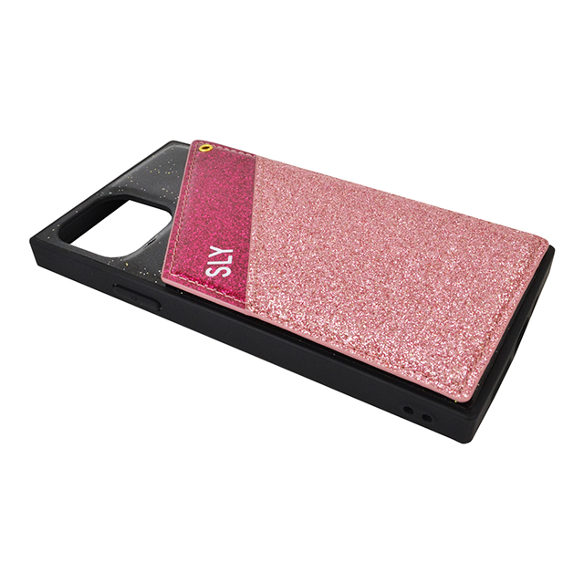 【iPhone11/XR ケース】SLY ラメマグネット (ピンク)サブ画像