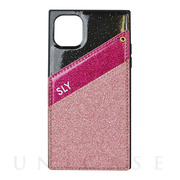 【iPhone11/XR ケース】SLY ラメマグネット (ピンク)