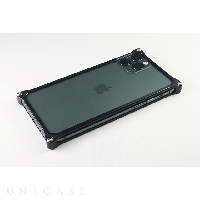 【iPhone11 Pro ケース】ソリッドバンパー (ブラック)