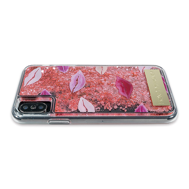 【iPhoneXS/X ケース】HONEY MI HONEY 背面ケース (PINK KISS GLITTER PNK)サブ画像