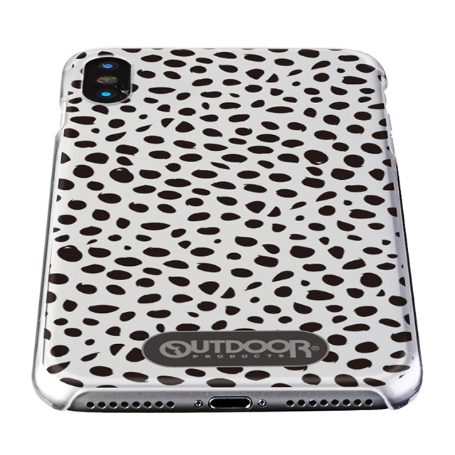 【iPhoneXS/X ケース】OUTDOOR クリアケース (Dalmatian_black)goods_nameサブ画像