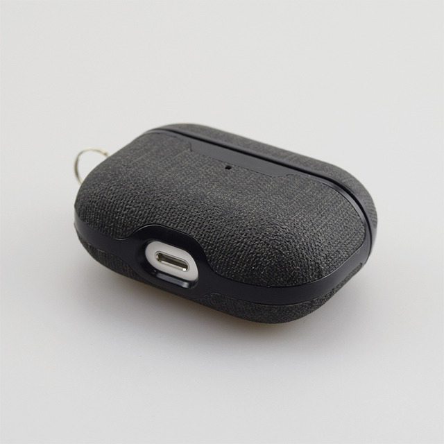 【AirPods Pro(第1世代) ケース】AirPods Pro Texture Case（fabric-black）goods_nameサブ画像