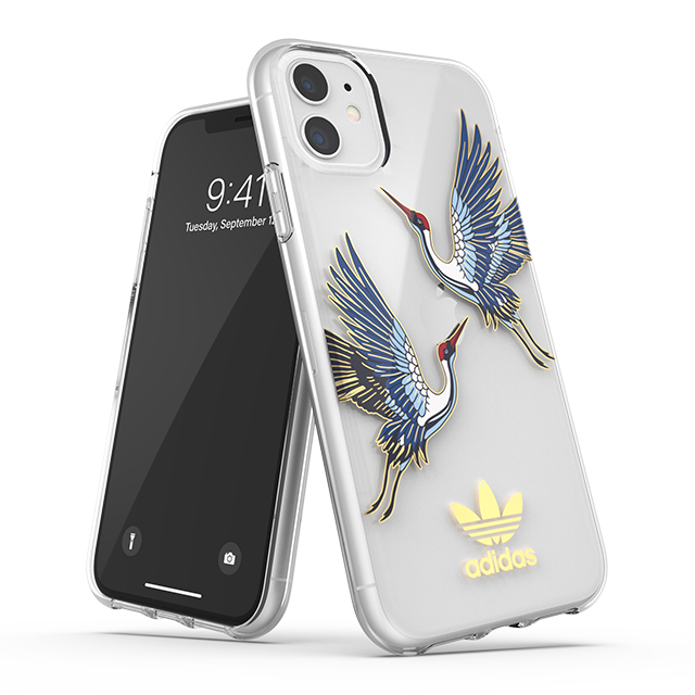 【iPhone11 ケース】Clear Case CNY (Collegiate royal/Gold met)