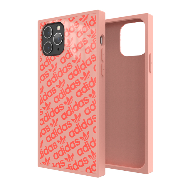 【iPhone11 Pro ケース】SQUARE CASE (Ash pearl/Signal coral)サブ画像