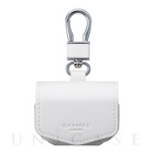 【AirPods Pro ケース】“EURO Passione” PU Leather Case (White)