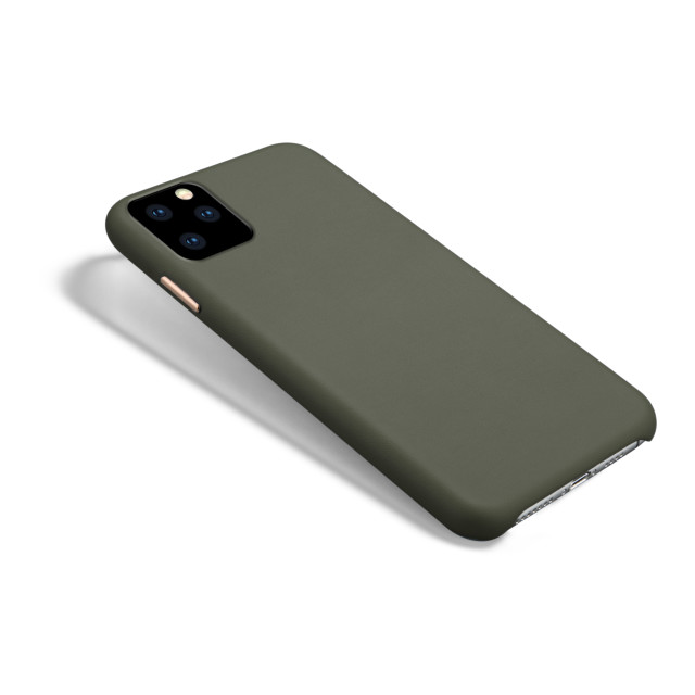 【iPhone11 Pro ケース】Macaron VEGAN LEATHER (OLIVE)サブ画像