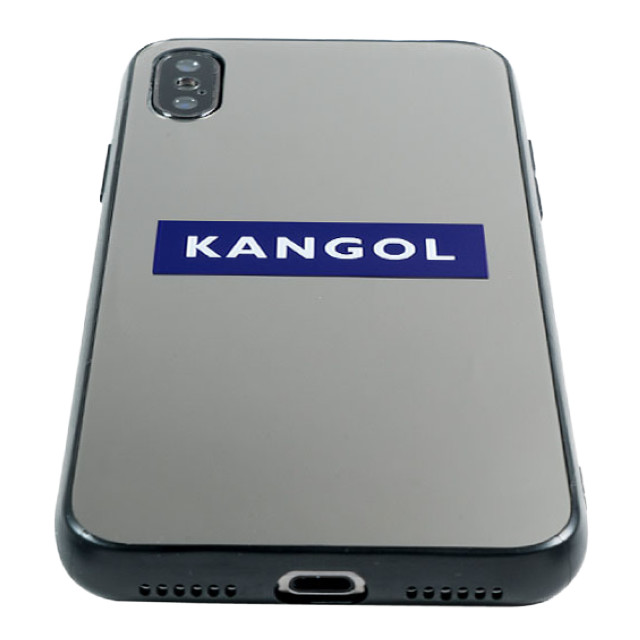 【iPhoneXS/X ケース】KANGOL MIRROR BOX LOGO (NVY)サブ画像