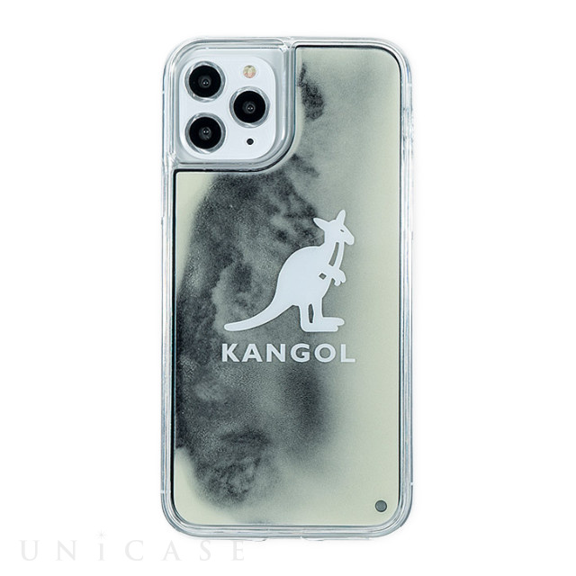 【iPhone11 Pro ケース】KANGOL NEON SAND LOGO (BLK)
