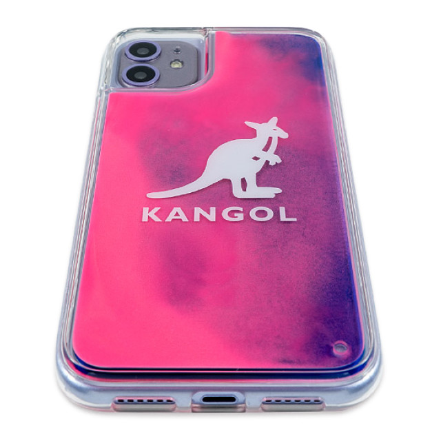 【iPhone11/XR ケース】KANGOL NEON SAND LOGO (PNK)サブ画像