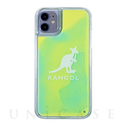 【iPhone11/XR ケース】KANGOL NEON SAND LOGO (YEL)