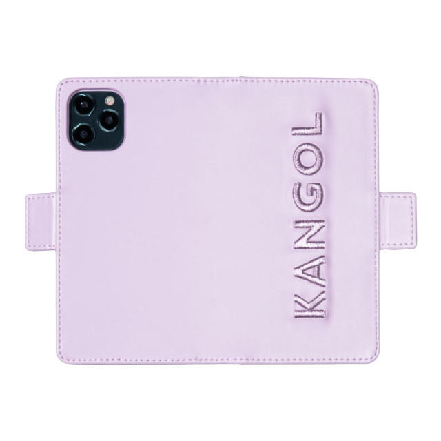 【iPhone11 Pro ケース】KANGOL EMBROIDERY LOGO MIRROR (LAV)サブ画像