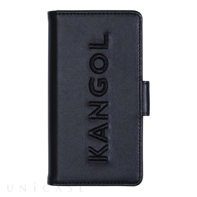 【iPhone11 Pro ケース】KANGOL EMBROIDERY LOGO (BLK)