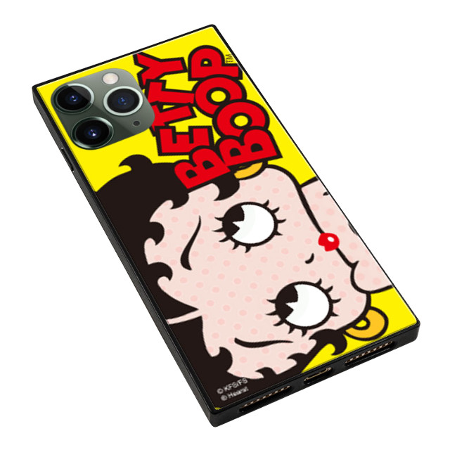 【iPhone11 Pro ケース】Betty Boop スクエア型 ガラスケース (YELLOW)goods_nameサブ画像