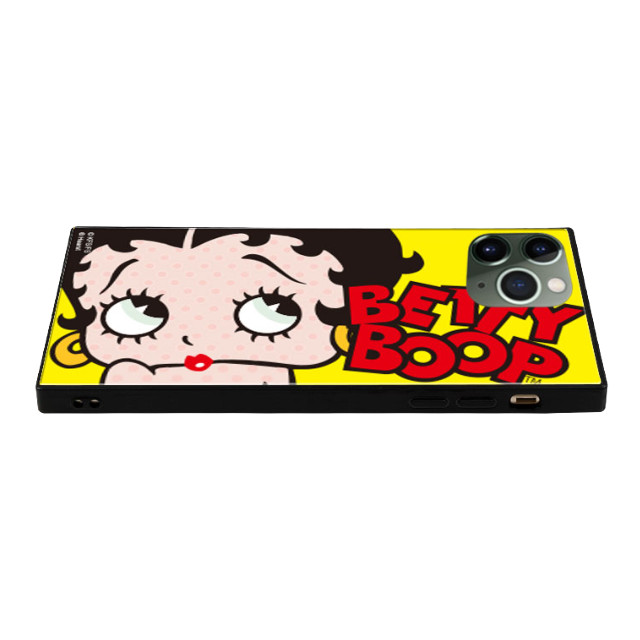 【iPhone11 Pro ケース】Betty Boop スクエア型 ガラスケース (YELLOW)goods_nameサブ画像