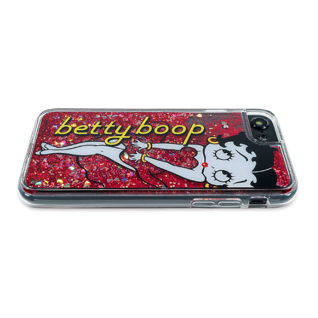 【iPhoneSE(第2世代)/8/7/6s/6 ケース】Betty Boop グリッターケース (Red Dress)サブ画像