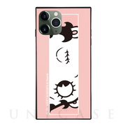 【iPhone11 Pro ケース】Betty Boop スクエア型 ガラスケース (PINK)