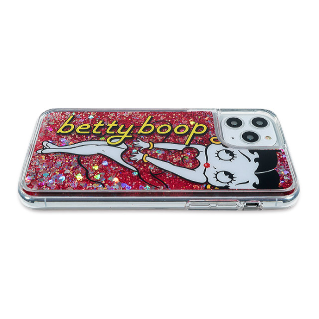 【iPhone11 Pro ケース】Betty Boop グリッターケース (Red Dress)goods_nameサブ画像