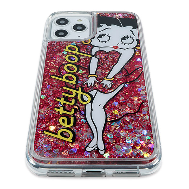 【iPhone11 Pro ケース】Betty Boop グリッターケース (Red Dress)サブ画像