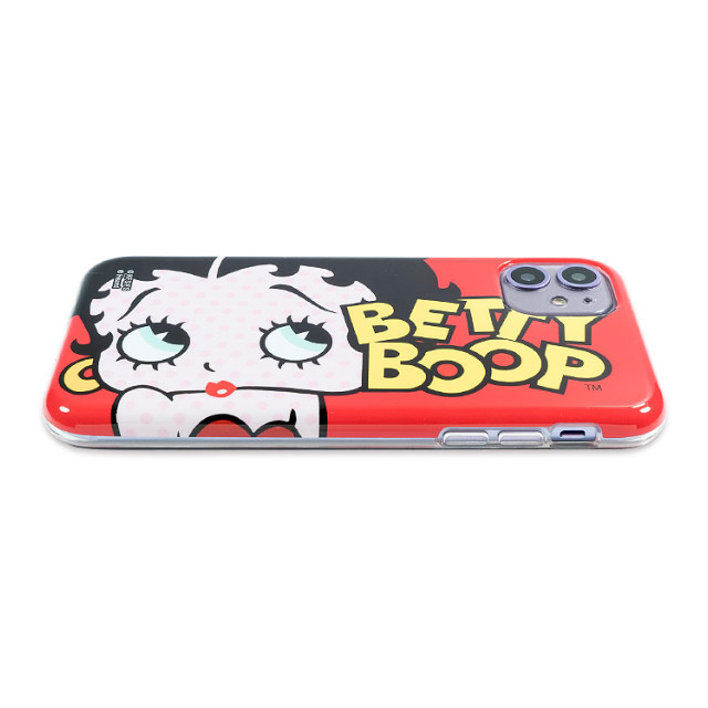【iPhone11/XR ケース】Betty Boop クリアケース (RED DOT LOGO)goods_nameサブ画像