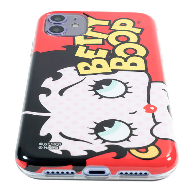 【iPhone11/XR ケース】Betty Boop クリアケース (RED DOT LOGO)goods_nameサブ画像