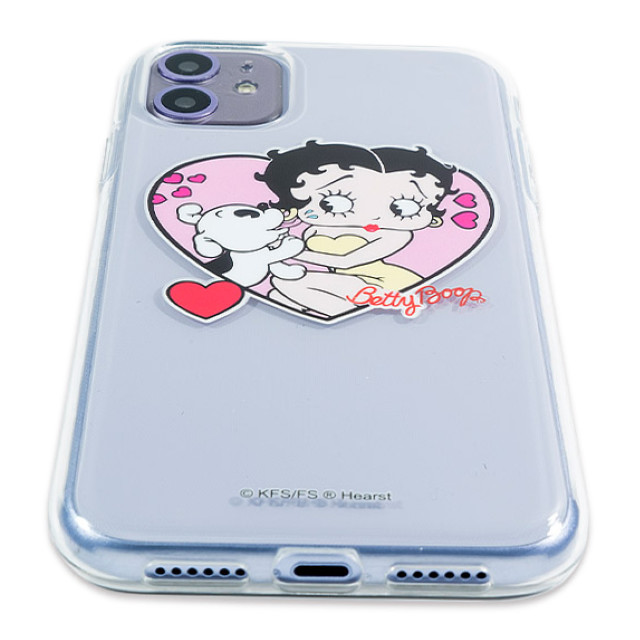 【iPhone11/XR ケース】Betty Boop クリアケース (HEART)goods_nameサブ画像