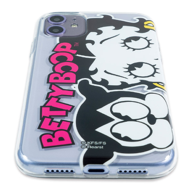 【iPhone11/XR ケース】Betty Boop クリアケース (LOOK AT ME)サブ画像