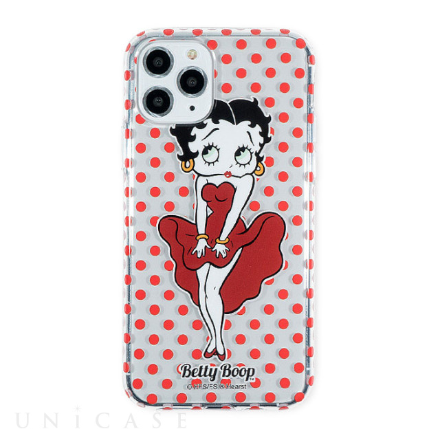 【iPhone11 Pro ケース】Betty Boop クリアケース (SEXY GIRL)